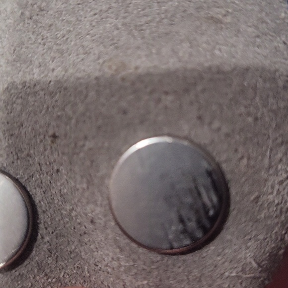 Hammit Nash SML in Pewter With Brushed Silver Hardware Wrislet